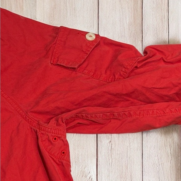 🔥$168🔥Polo Ralph Lauren Men’s Red Hooded Full Zip Cotton Poplin Jacket Size XL - Picture 7 of 16